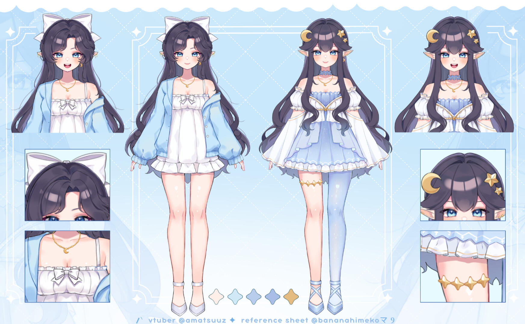 reference sheet by bananahimeko